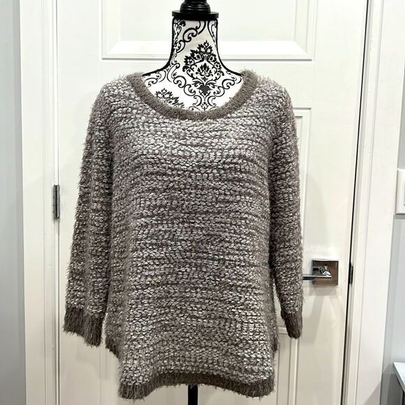 JohnPaulRichard Sweaters - JOHN Paul Richard Soft Fuzzy Sweater Women’s‎ Size XXL